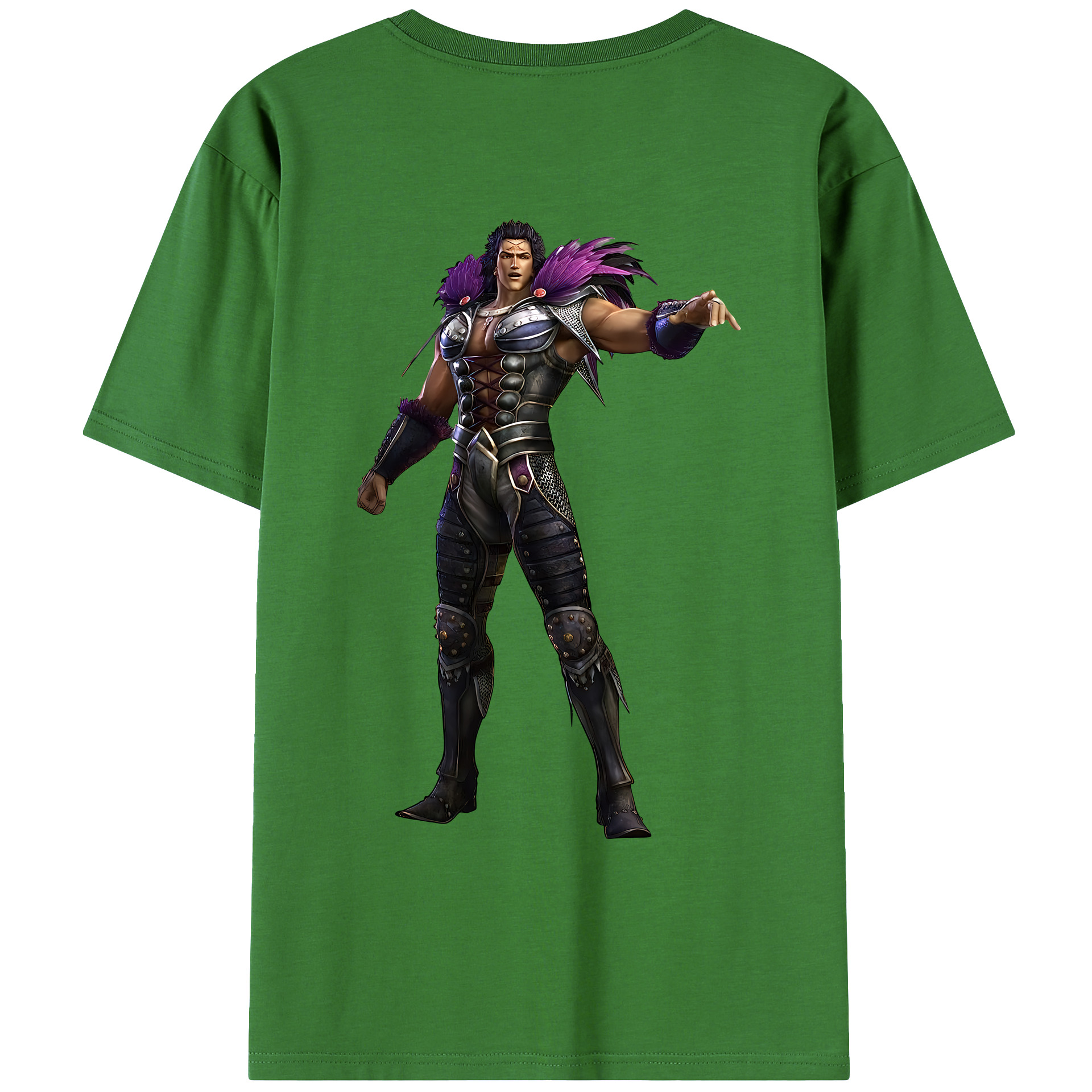 （画像用） 北斗の拳 Fist of the North Star レディース半袖Tシャツ(バックプリント)